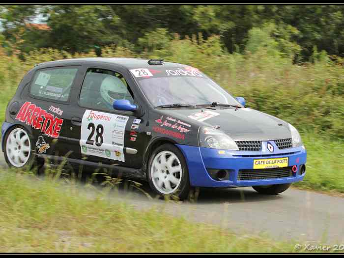 Renault Clio cup 2 rallyes f2000 + rec...