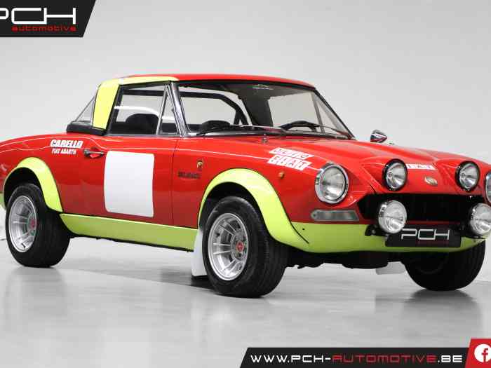 FIAT 124 Sport Spider BS1 1600 Rally +...