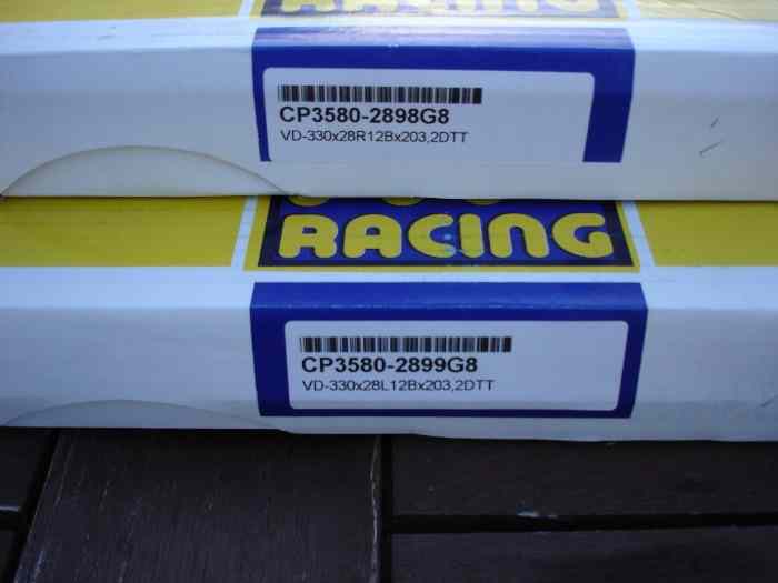 2 DISQUES AP RACING 330X28MM NEUFS 2