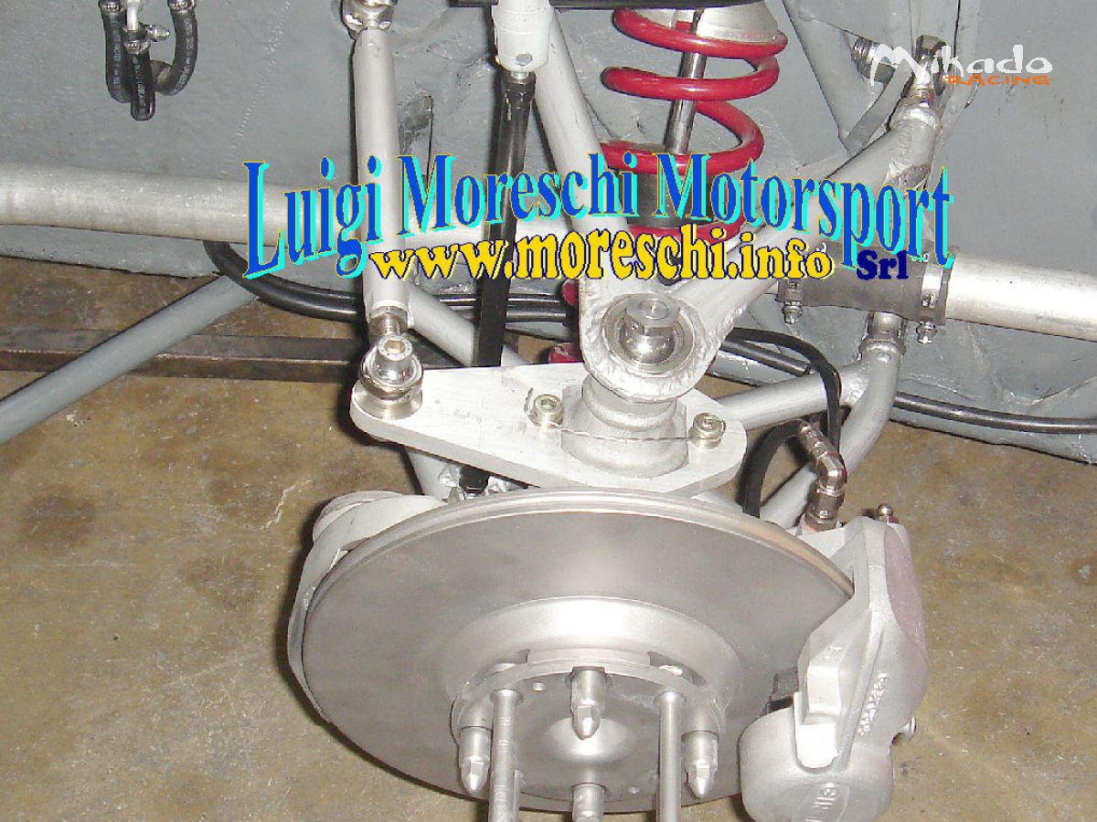 Magnesium front uprights for Abarth – photo 4 sur 6