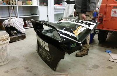 Aileron Xsara WRC + Hayon arrière polycarbonate 0