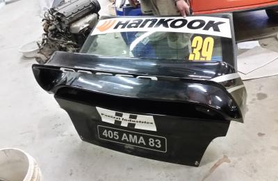 Aileron Xsara WRC + Hayon arrière polycarbonate 1