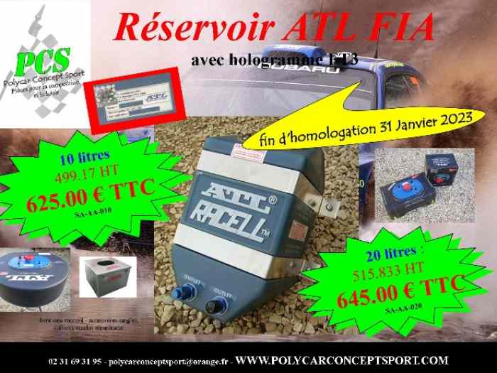 Réservoir atl fia 2018