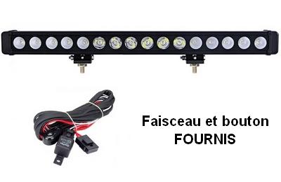 Pack rampe de phares 16 LEDs + 2 phares de virage additionnels 4