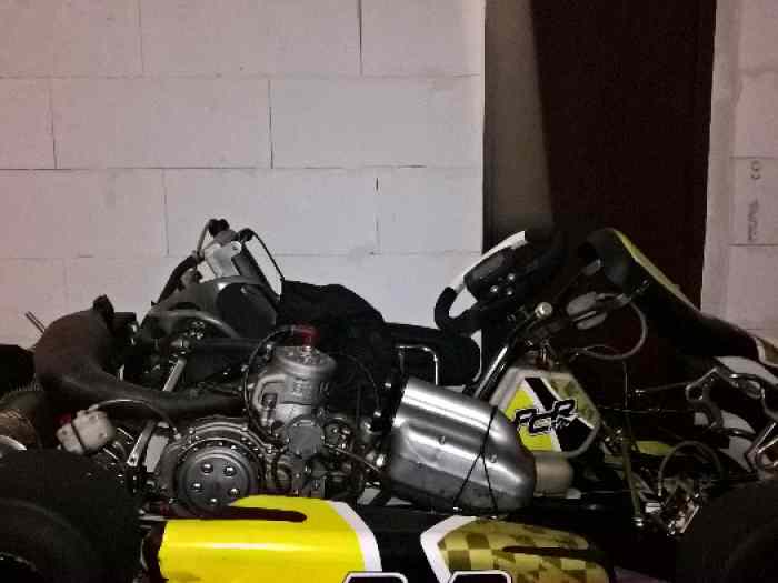 Karting KZ10B usine + chassis service course 1