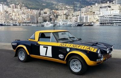 Fiat 124 spider replica Abarth OLIOFIAT model BS1 SPORT 1.6L 2