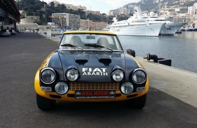 Fiat 124 spider replica Abarth OLIOFIAT model BS1 SPORT 1.6L 3
