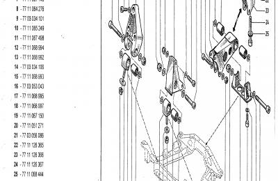 Support Moteur avant Droit Clio GrA 2