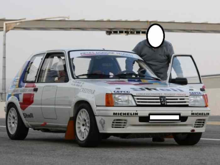 7 jantes ax sport 205 rallye GR.A speedline en 14 pouces. 1