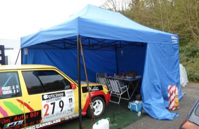 Paddock de course 3x6 Barnum pliant Rocktent 4