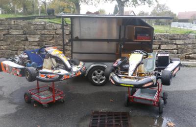 lot karting et remorque 0