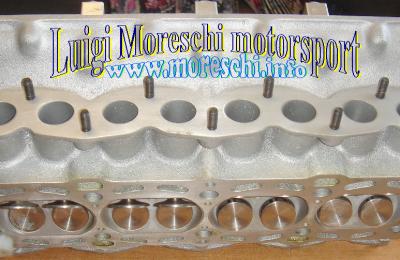 Abarth new 4-valve cylinder head complete 2