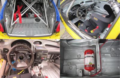 Peugeot 206 RC Cup incl. Second Car Body Shell 3