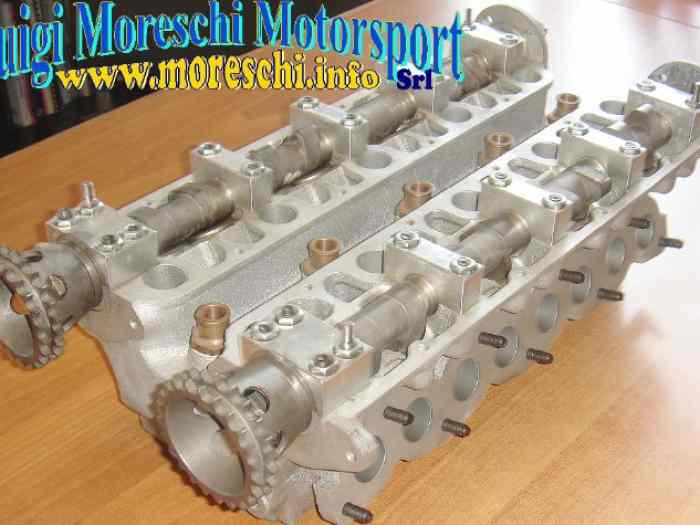Abarth new 4-valve cylinder head complete 5