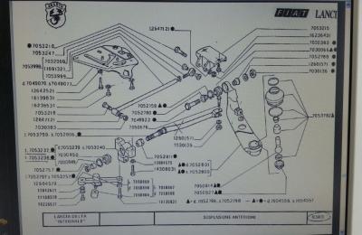 vens train avant delta tipe abarth groupe A 2