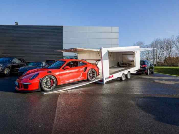 Remorque Porte Voiture Fermée SRT serie GT de VERENE 0