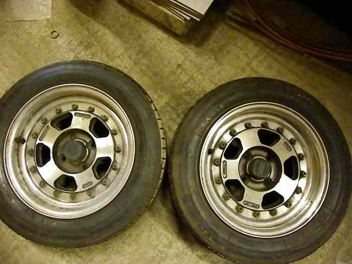 Vends 3 Jantes Pls Daytona Renault 5 Turbo/2,Alpine 1