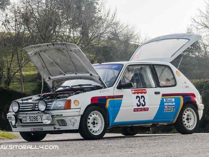 Peugeot 205 rallye Historic