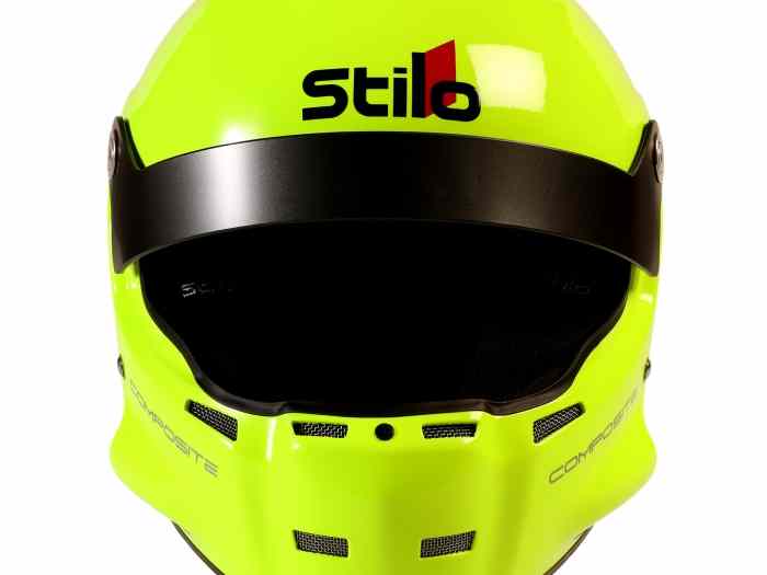 AM2C RACING distributeur STILO vous propose les casques de couleur jaune fluo 1