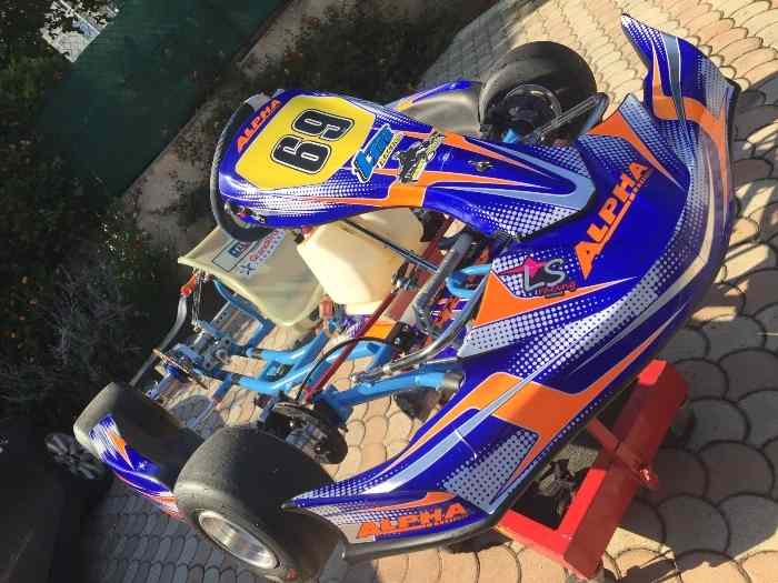 Châssis Alpha karting 3