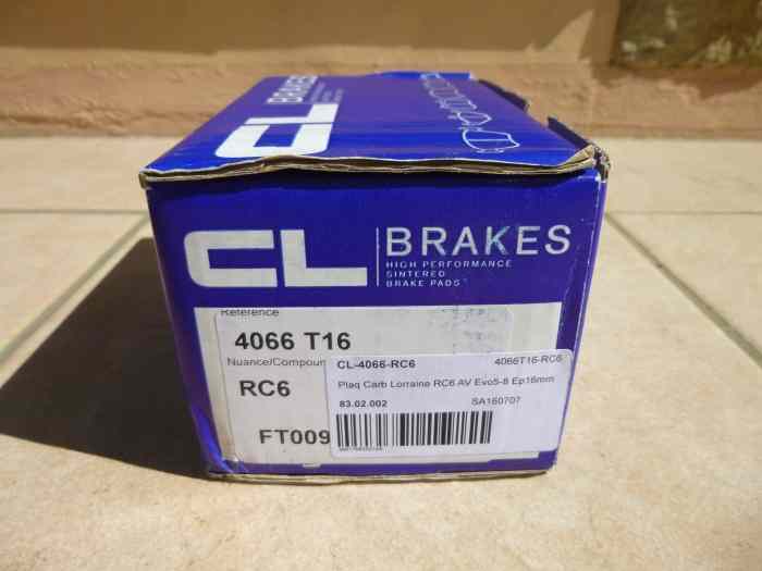 Plaquettes Carbone Lorraine CL-4066-RC6 1