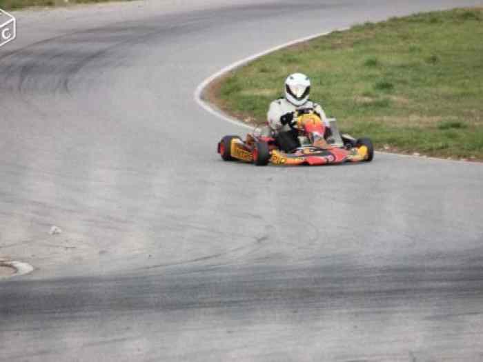kart 125 châssis INTREPID cruiser avec un moteur TM KF4 1