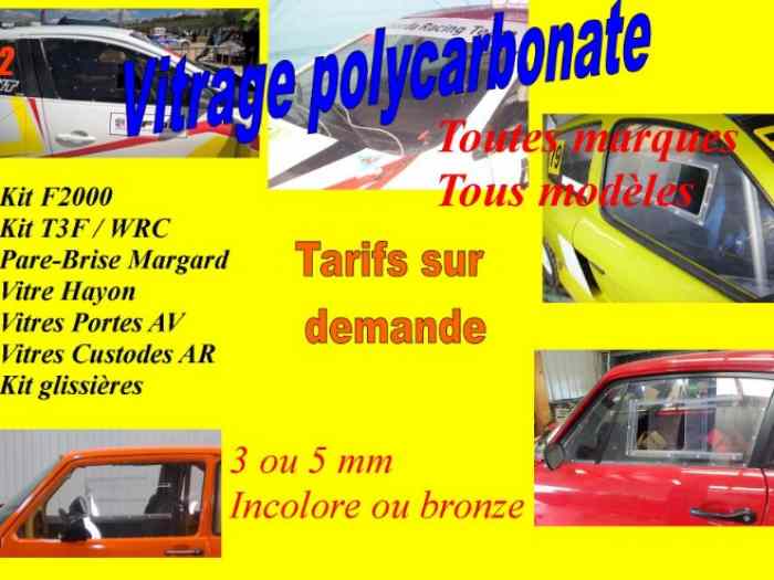 Kit vitrage polycarbonate toutes marques 0