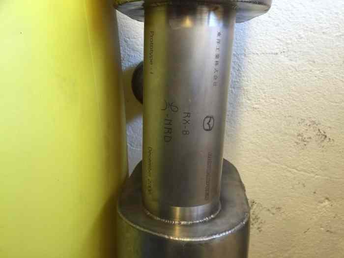 pot inox Mazda RX8 MazdaSpeed 1