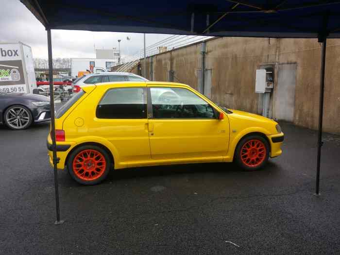 Peugeot 106 1.6 8s pour projet piste - rallye 1
