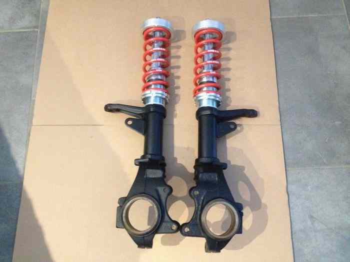 Combinés filetés 106 s16 /saxo 16v (tarage rallye asphalte)ou cote ou slalom ou circuit