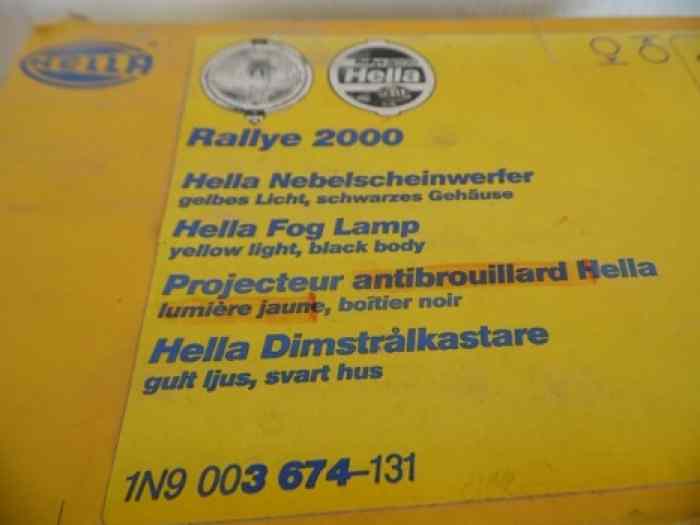 ANTIBROUILLARDS HELLA RALLYE 2000 5