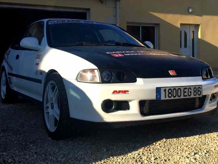 Honda Civic VTI circuit  ( EG6 B18 Turbo ) 1