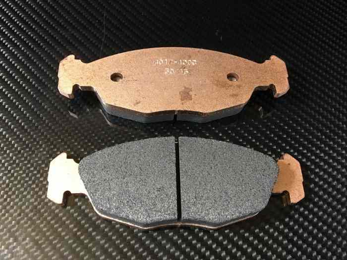 Plaquettes AV Carbone Lorraine Citroen SAXO 16V/106 S16 AV RC6 1