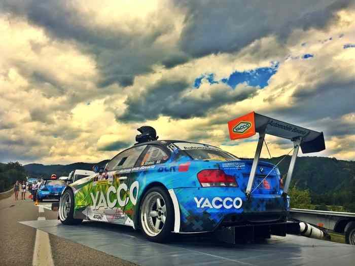 BMW 135D sequential hillclimb 2