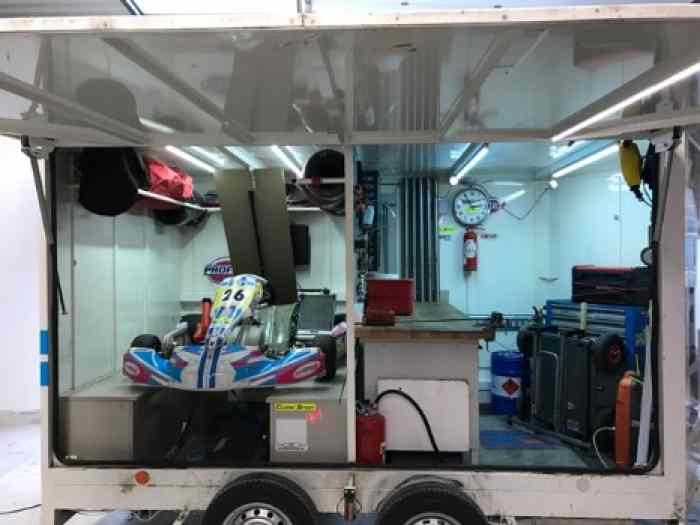 REMORQUE ATELIER KARTING
