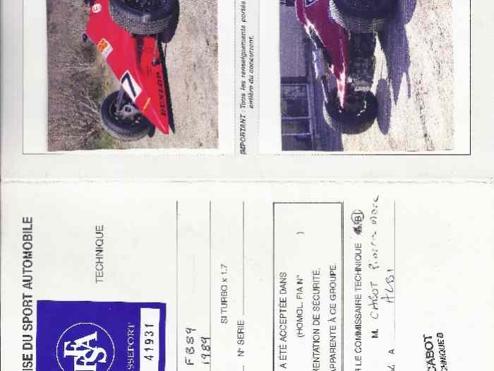 A vendre Swift FB89 Formule Ford 1600 5
