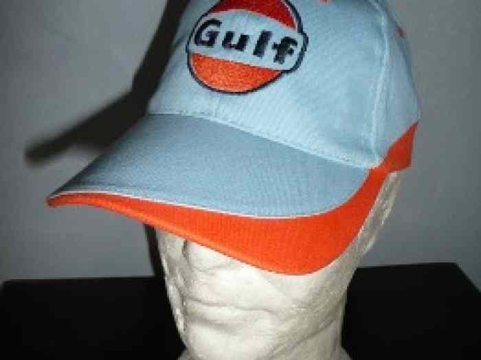 Casquette GULF PORSCHE bleu clair ( 911 964 356 993 996 997 CAYMAN BOXSTER RS ) KDO NOEL 0
