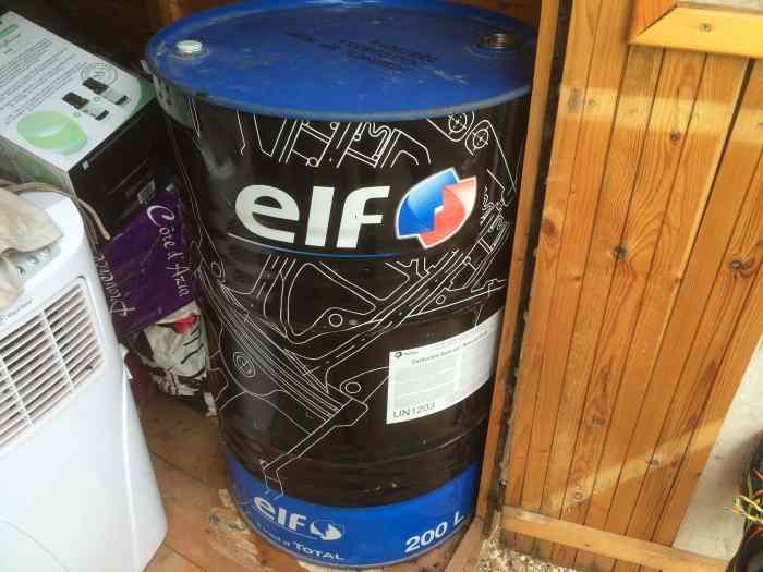 Bidon essence ELF competition 200 L