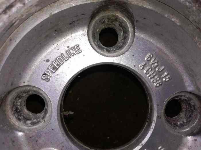 4 jantes turbine speedline clio 16s 1