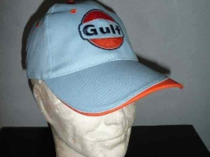 Casquette GULF PORSCHE bleu clair ( 911 964 356 993 996 997 CAYMAN BOXSTER RS ) KDO NOEL 1
