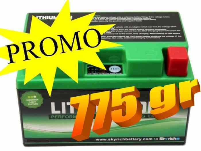 !!promo!! batterie lithium ultra légère moteur moto 0