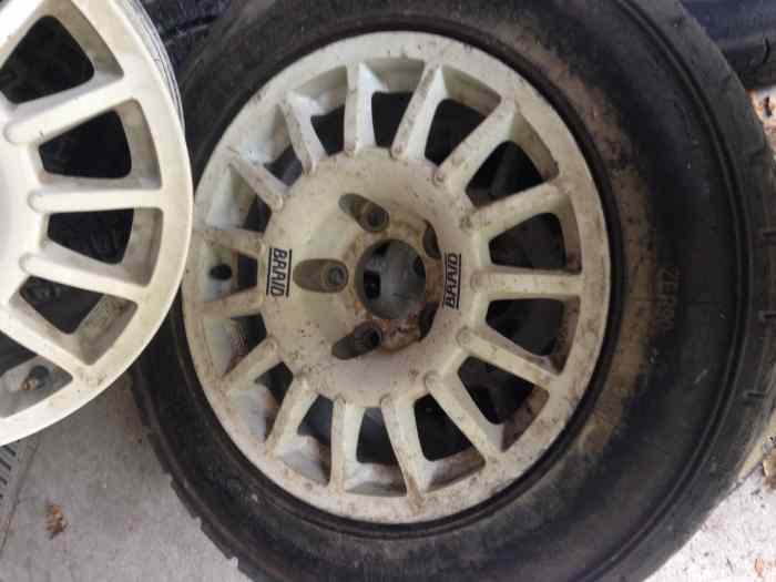8 jantes Braid Winrace BMW en 15 pouces 2