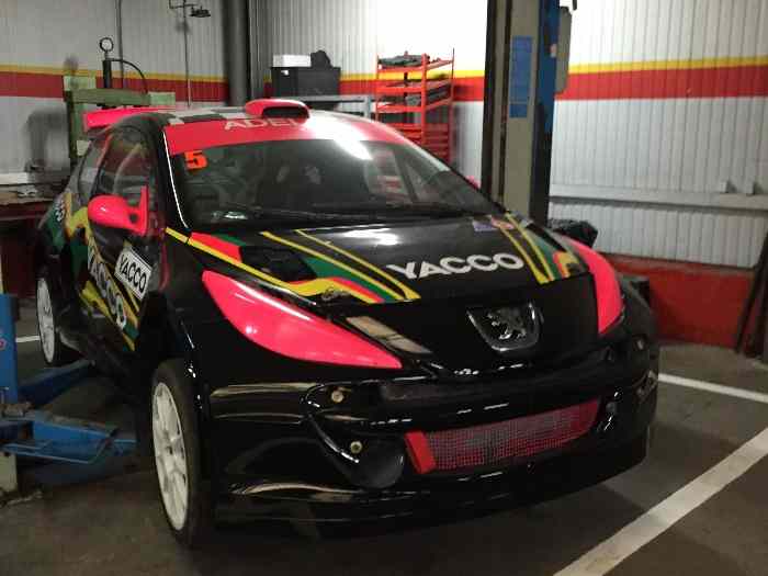 Vend Supercar Rallycross Peugeot 207 prête saison 2017 0