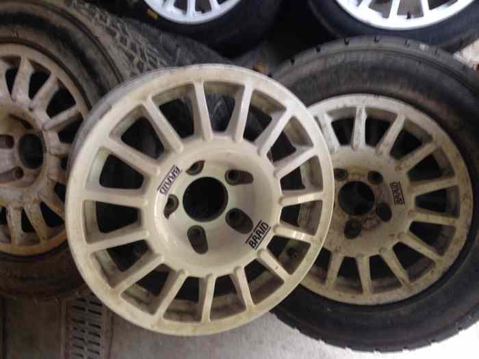 8 jantes Braid Winrace BMW en 15 pouces 1