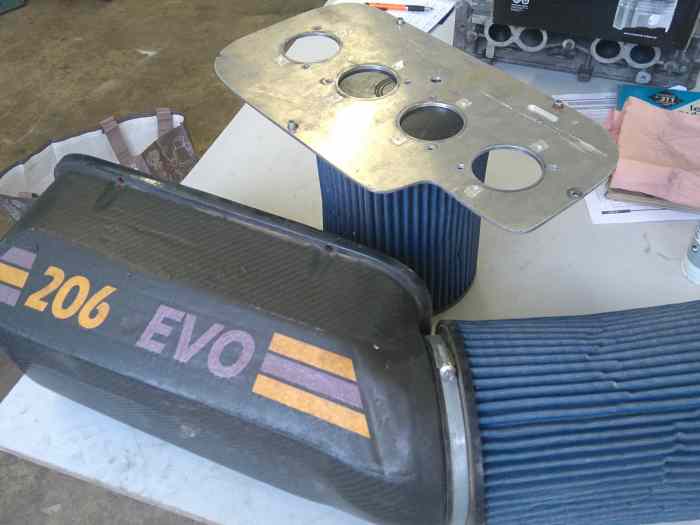 Boîte à air 206 pièces et voitures de course à vendre, de rallye et de circuit.