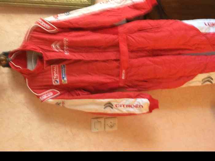 Pack combinaison sparco Citroen racing 3