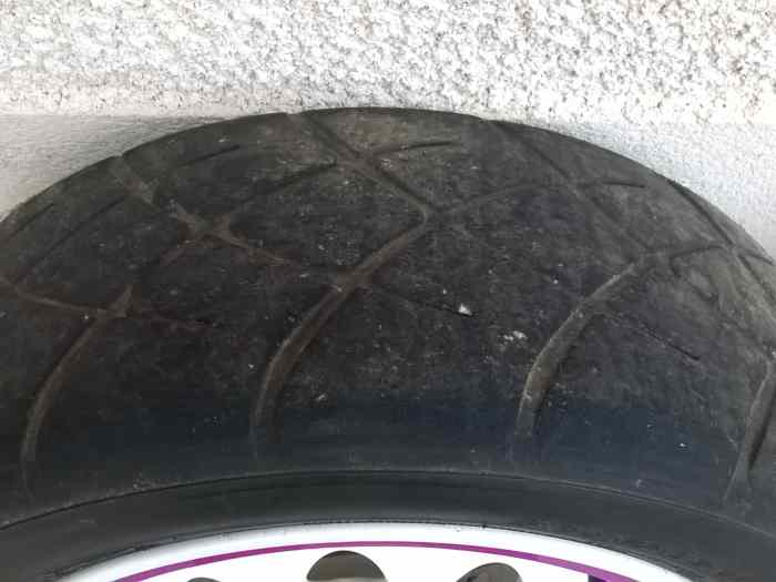 jantes 205 gti 1l6 + semi slick 2