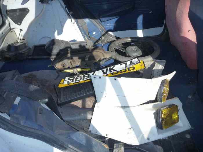 URGENT  RARE Citroen VISA CHRONO tournante 4