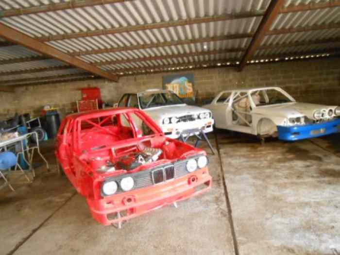 CAISSE BMW E30 320IS italienne  arceautée 4