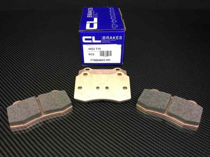 Plaquettes AV Carbone Lorraine RC6 Peugeot 406 Coupé V6 0